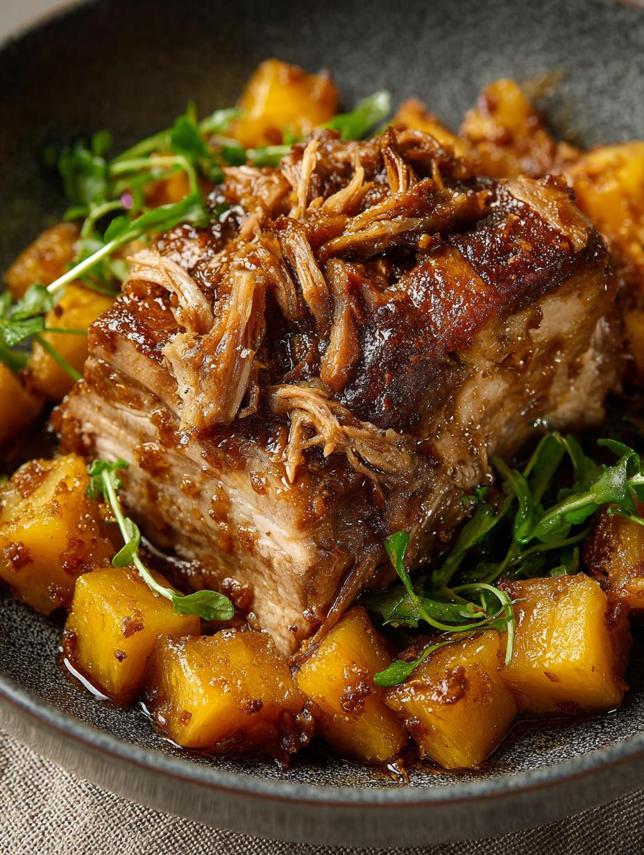 Pot Pineapple Pork
