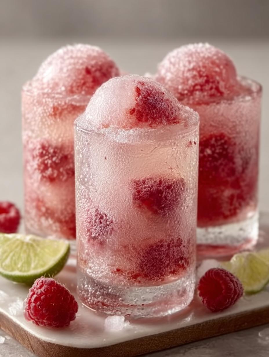 Raspberry Lemon Lime Ice: 5 Refreshing Summer Delights - Raspberry Lemon Lime Ice - additional detail