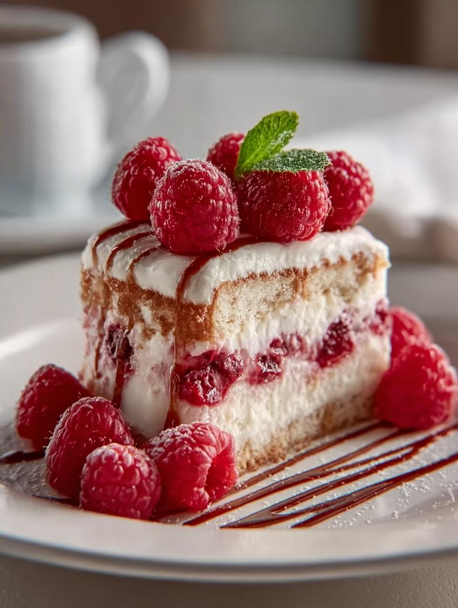 Raspberry Tiramisu For Sweet Blissful Moments - Raspberry Tiramisu For Sweet - additional detail
