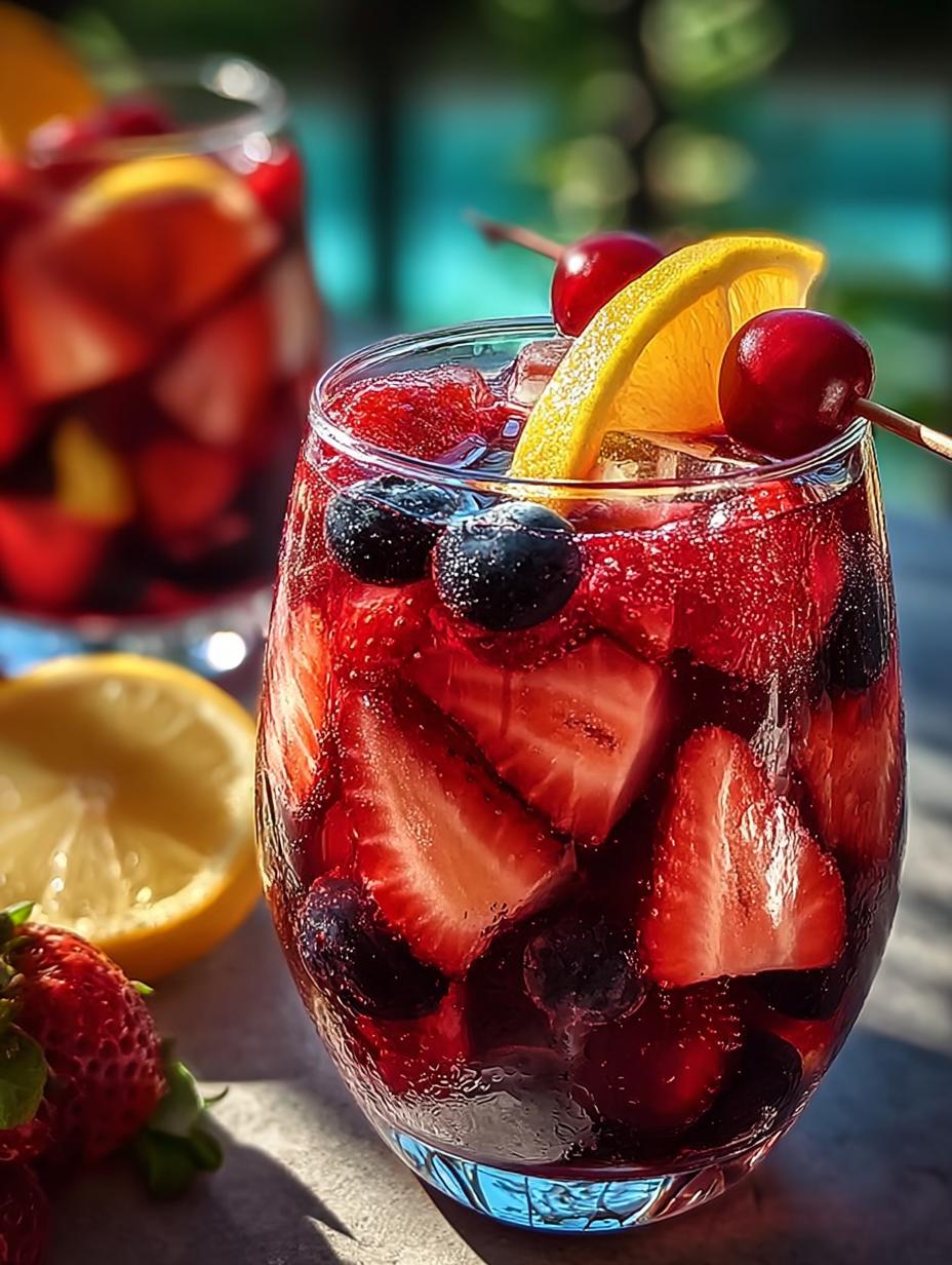 Refreshing Summer Berry Sangria: 5 Bold Flavors to Savor - Refreshing Summer Berry Sangria - additional detail