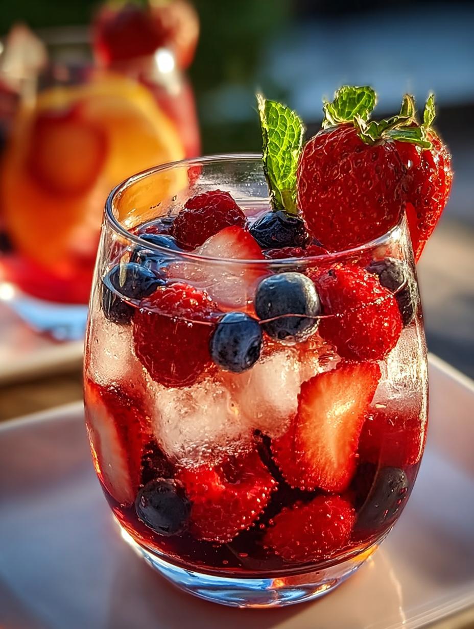 Refreshing Summer Berry Sangria