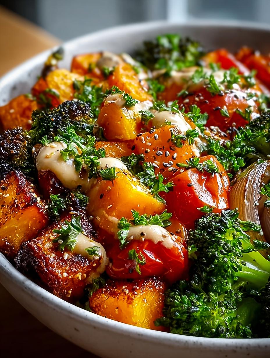 Roasted Veggie Bliss Bowls: 5 Tasty Ways to Enjoy - Roasted Veggie Bliss Bowls - additional detail