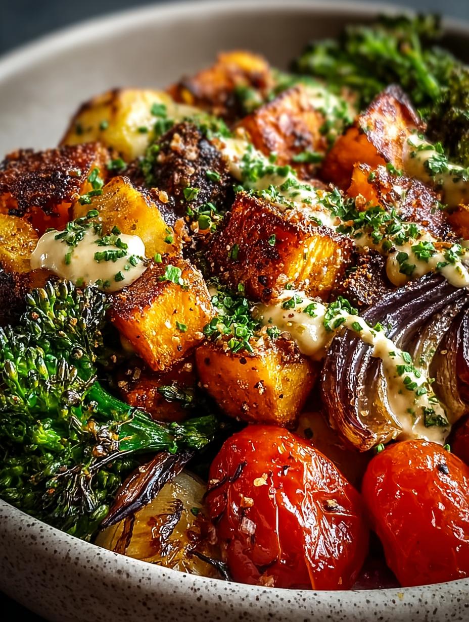 Roasted Veggie Bliss Bowls