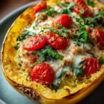 Savory Stuffed Spaghetti Squash