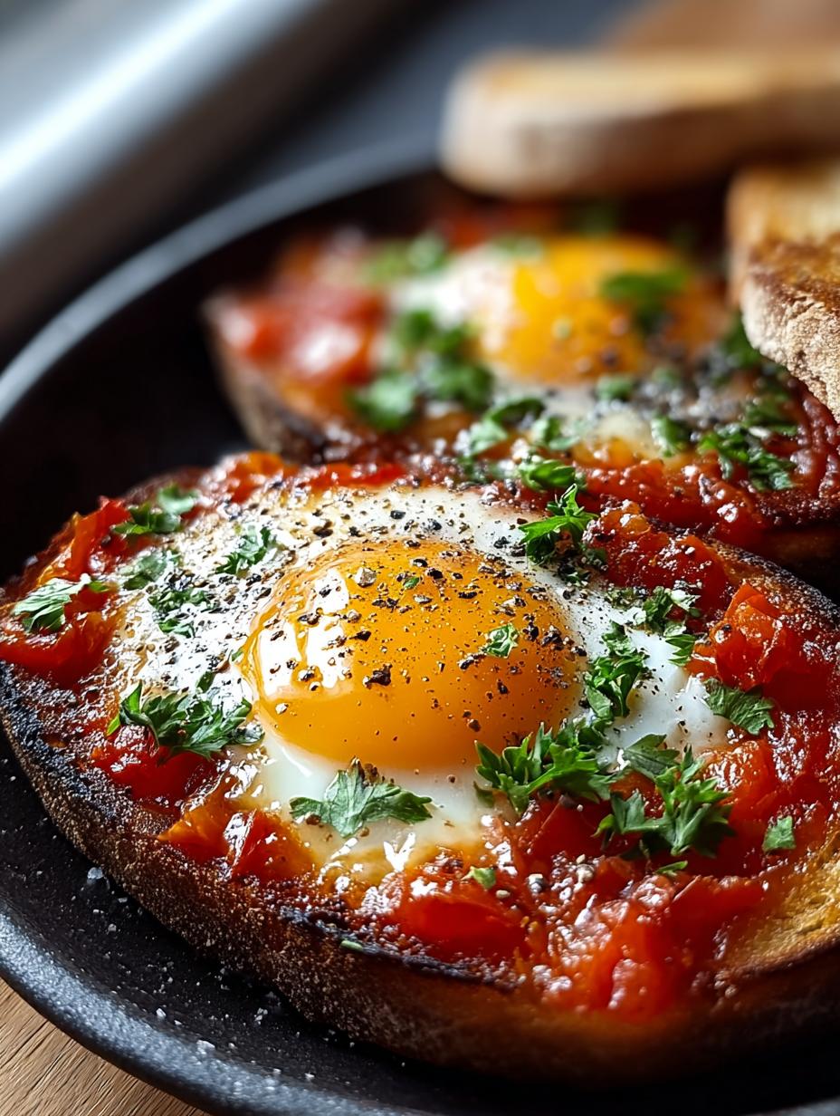 Shakshouka Toast