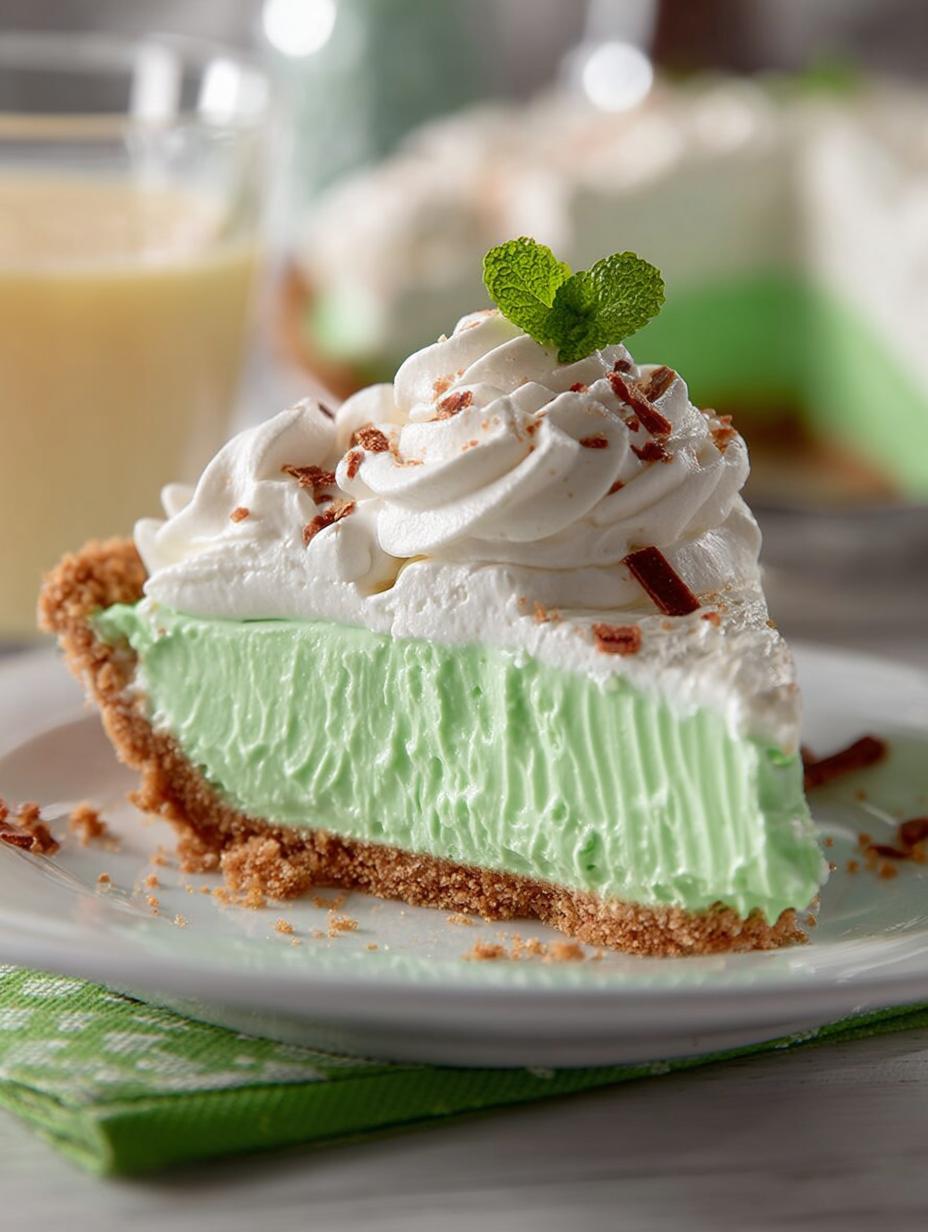 Shamrock Shake Pie: 5 Reasons You'll Love This Treat - Shamrock Shake Pie - additional detail