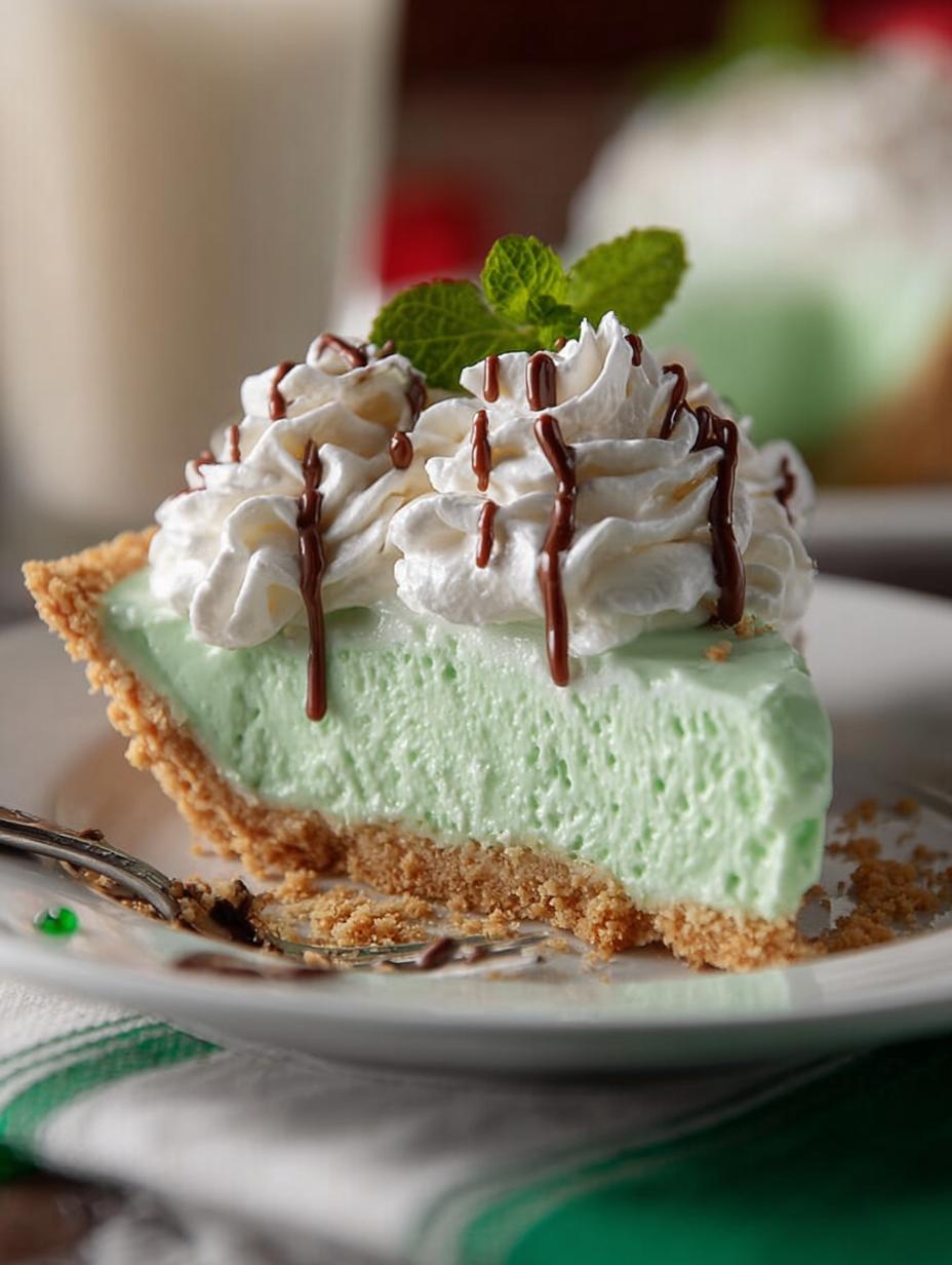 Shamrock Shake Pie