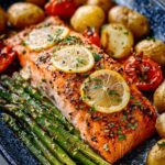 Sheet Pan Baked Trout
