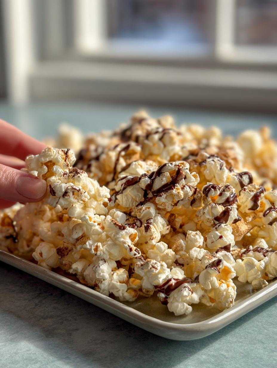 S'mores Popcorn: 7 Irresistible Treats to Indulge - Smores Popcorn - main visual representation