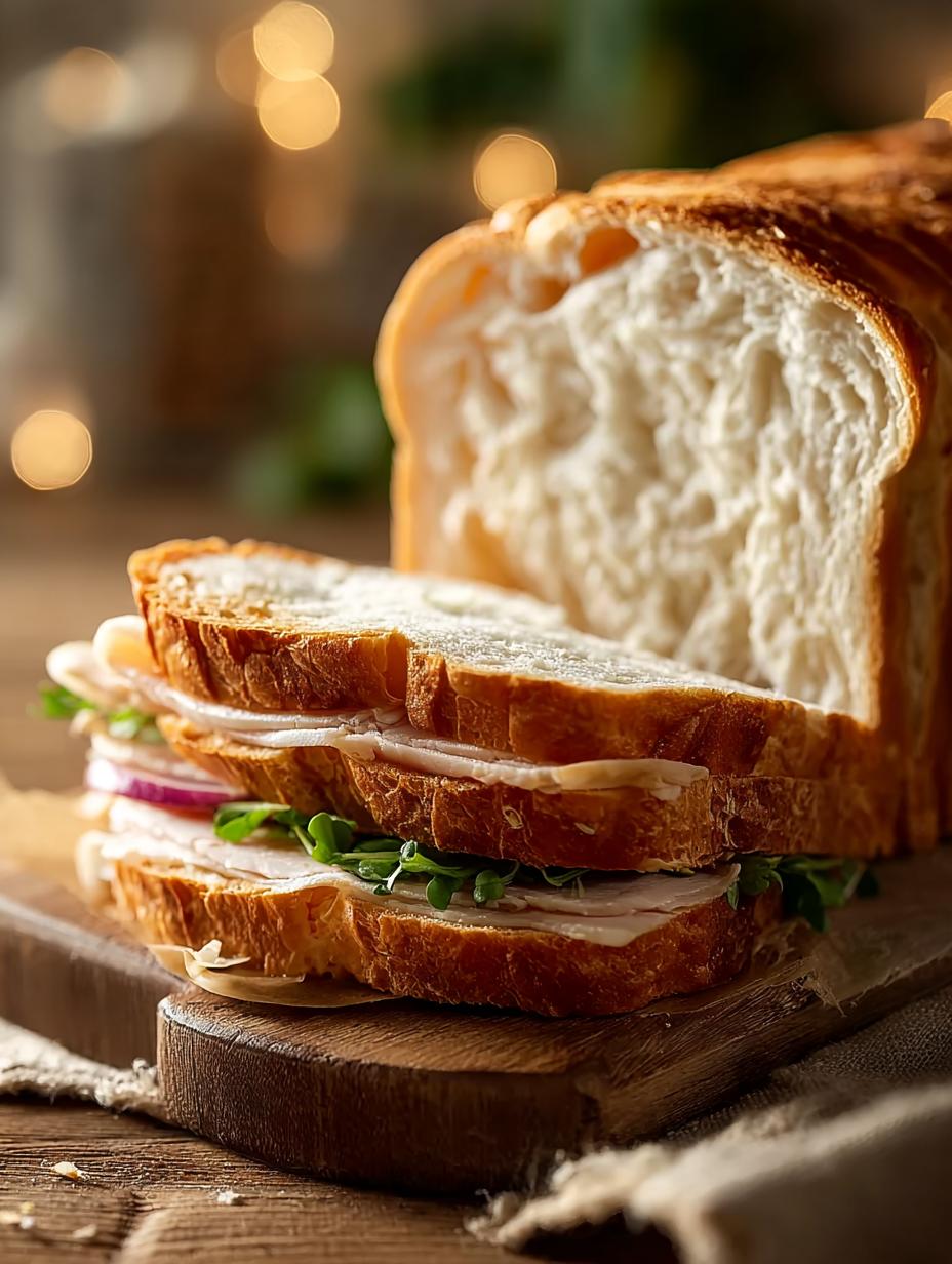 Soft Sourdough Sandwich Bread