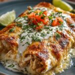 Sour Cream Chicken Enchiladas