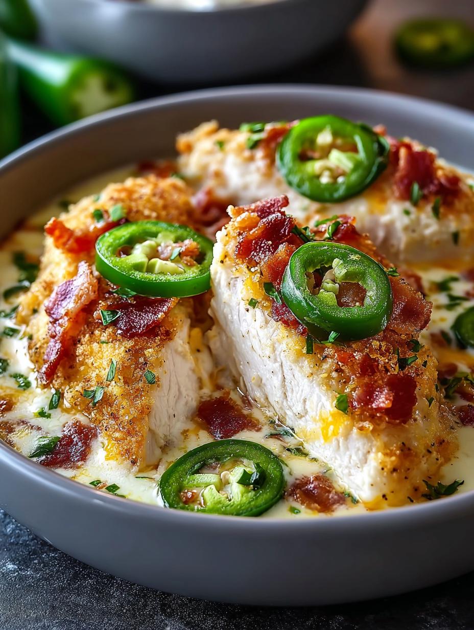 Spicy Jalapeno Popper Chicken
