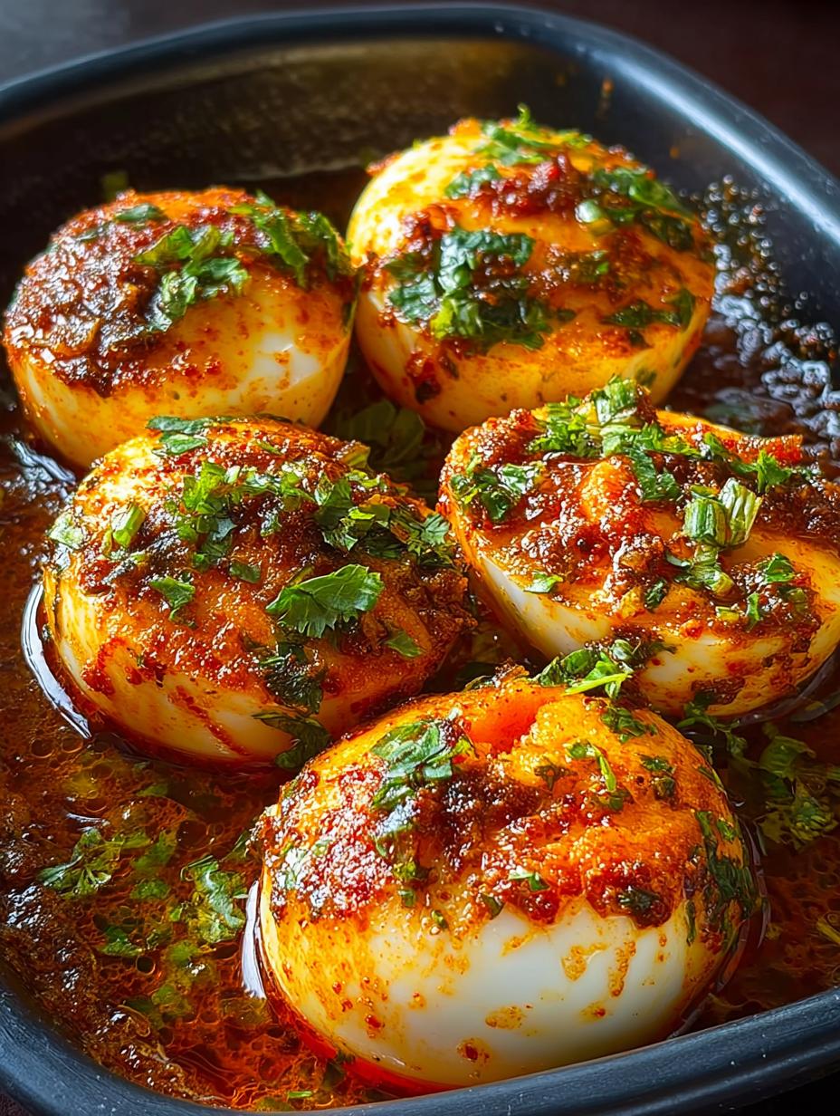 Spicy Masala Eggs Irresistibly