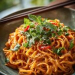 Spicy Peanut Butter Noodles