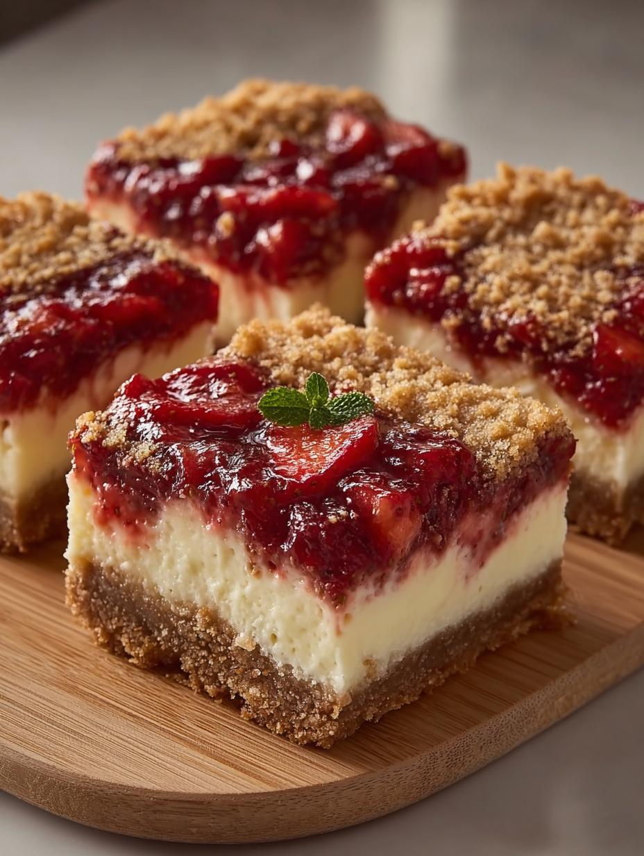 Strawberry Cheesecake Bars