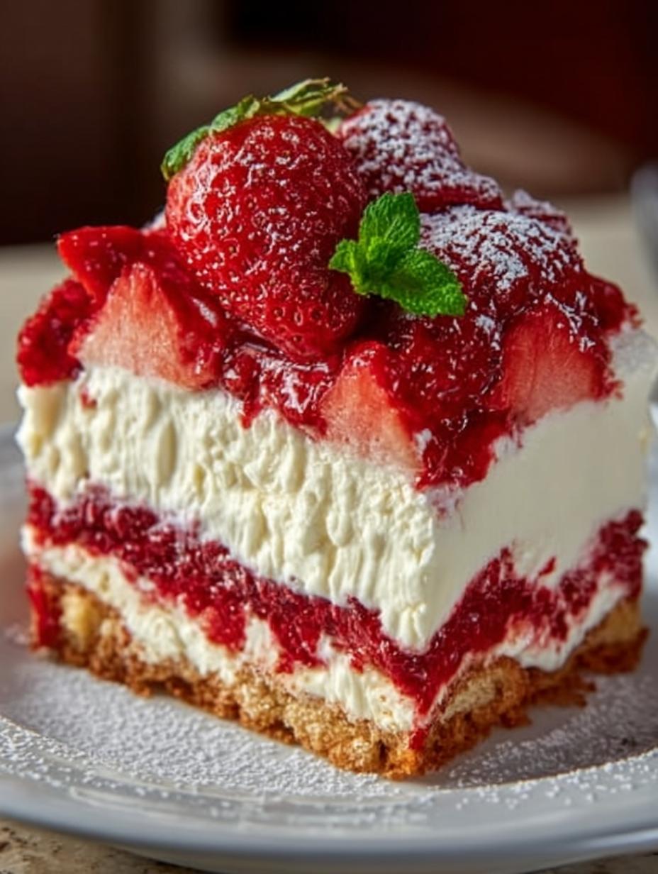 Strawberry Cream Cheese Earthquake