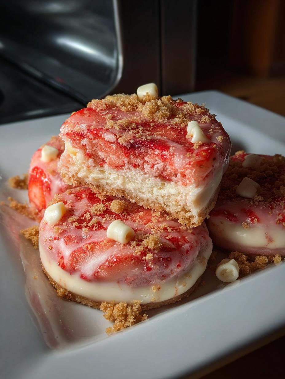 Strawberry Crunch White Chocolate Bliss Awaits You - Strawberry Crunch White Chocolate - main visual representation