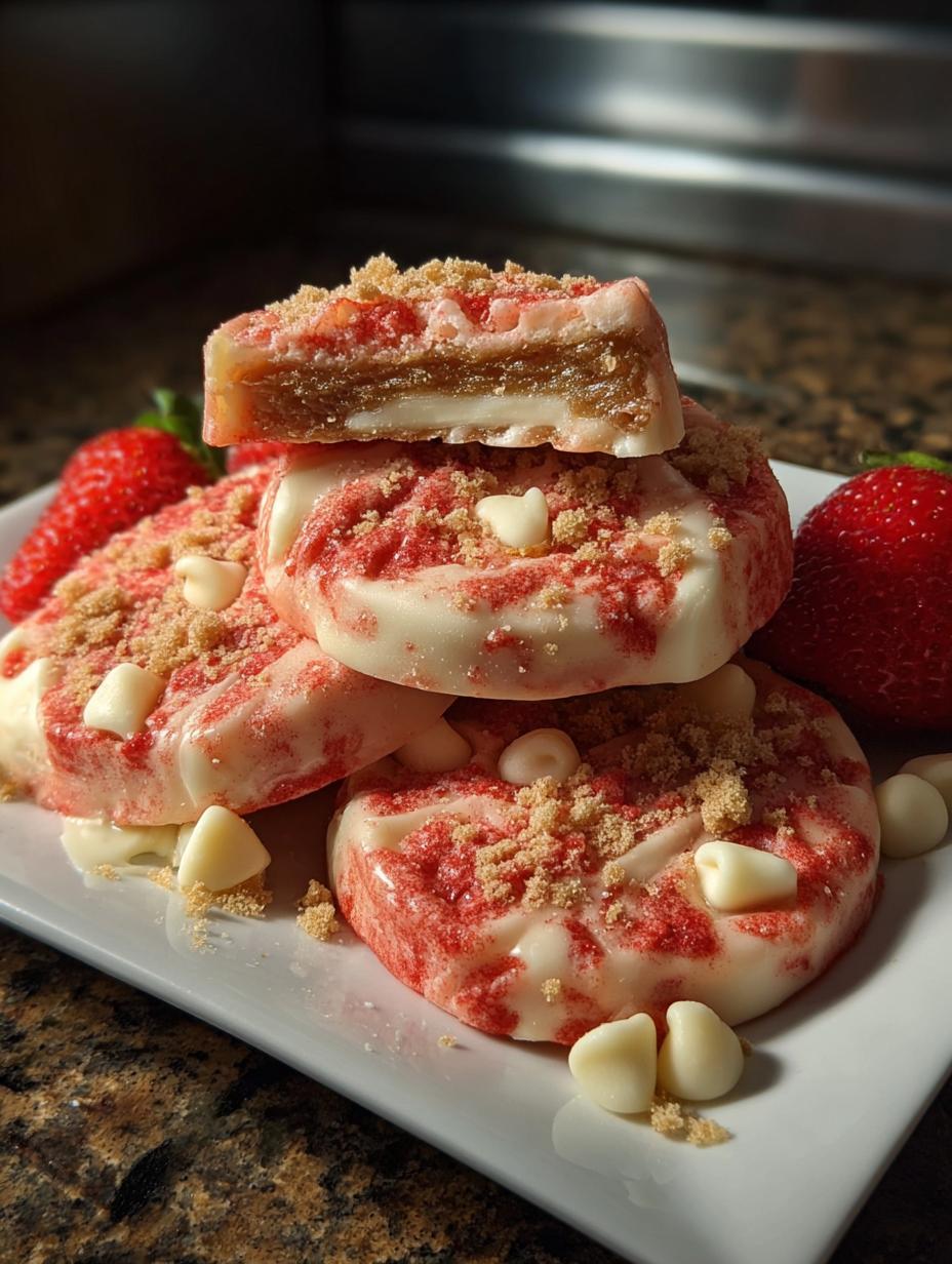 Strawberry Crunch White Chocolate