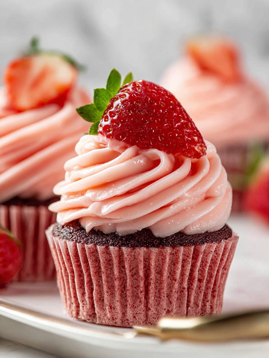 Strawberry Cupcakes