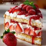 Strawberry Shortcake Cake with