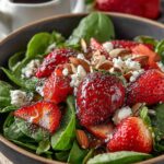 Strawberry Spinach Poppyseed Salad