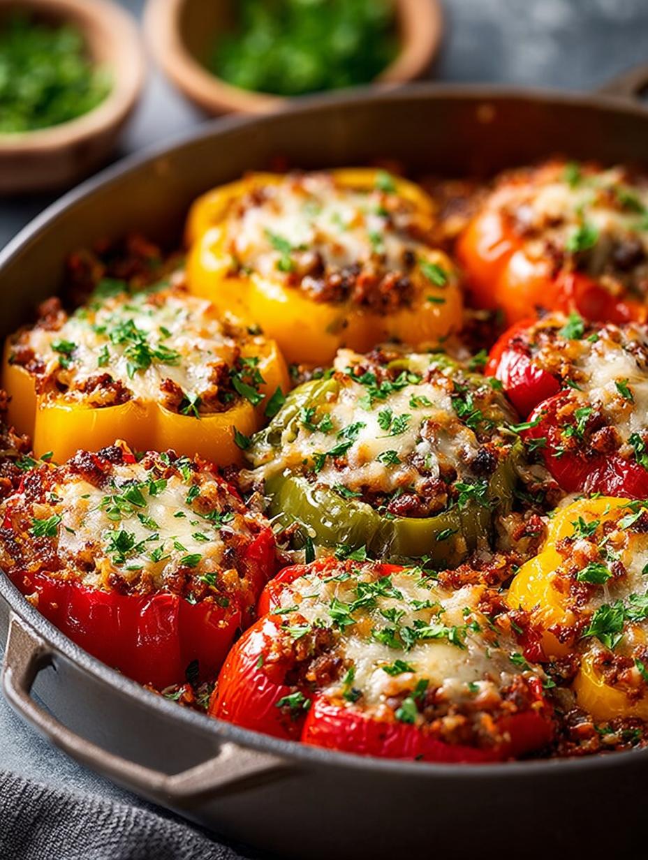 Stuffed Pepper Skillet: 5 Irresistible Comfort Meals - Stuffed Pepper Skillet - main visual representation