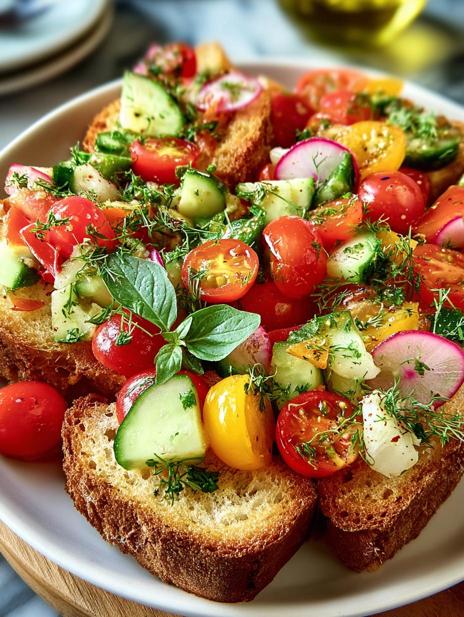 Summer Panzanella: 5 Fresh Ingredients You'll Love - Summer Panzanella - additional detail