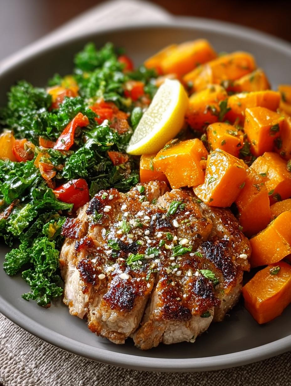 Sweet Potato Turkey Plate