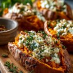 Sweet Potatoes Stuffed with