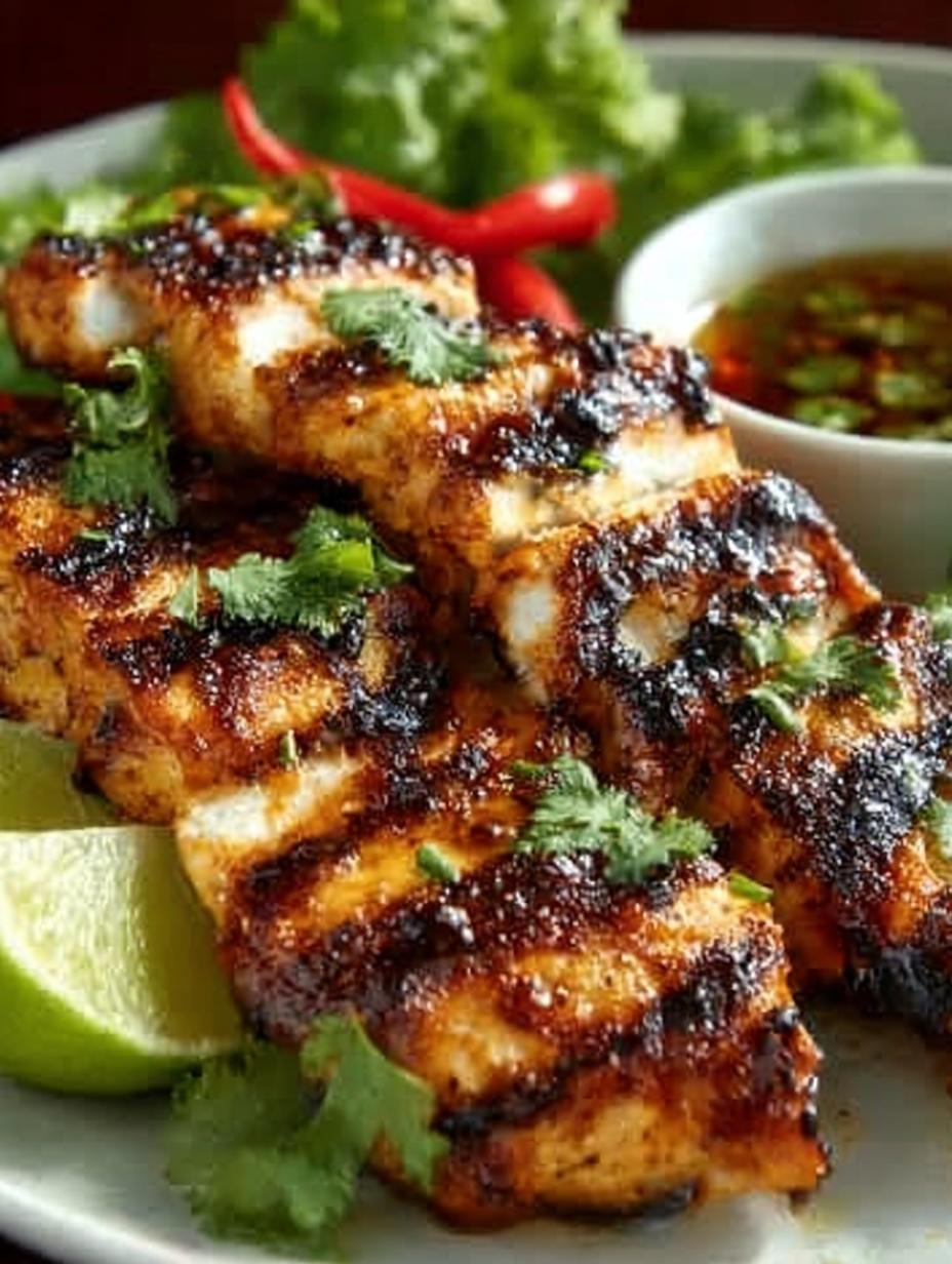 Thai Coconut Grilled Chicken