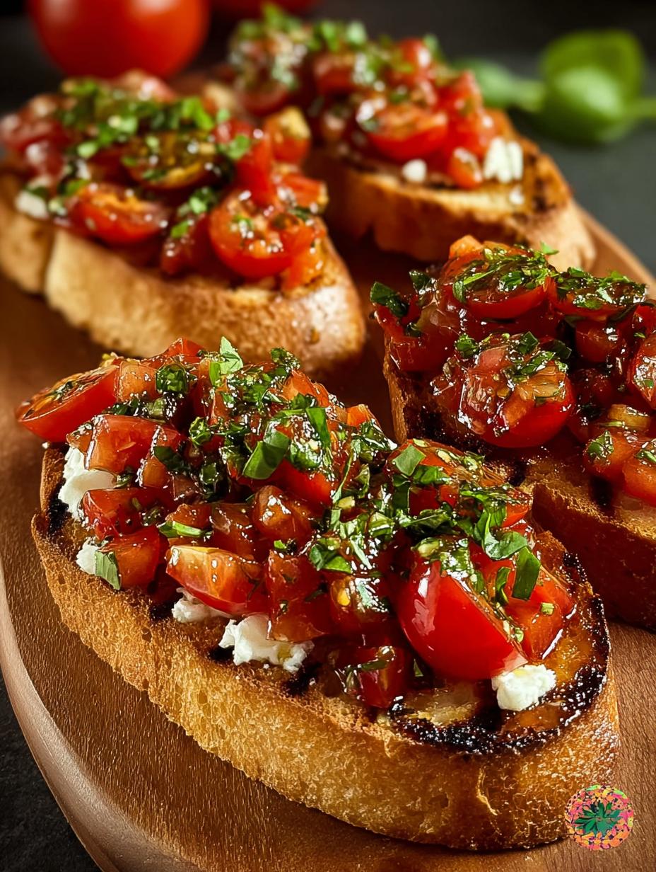 Tomato Bruschetta Fresh Flavorful