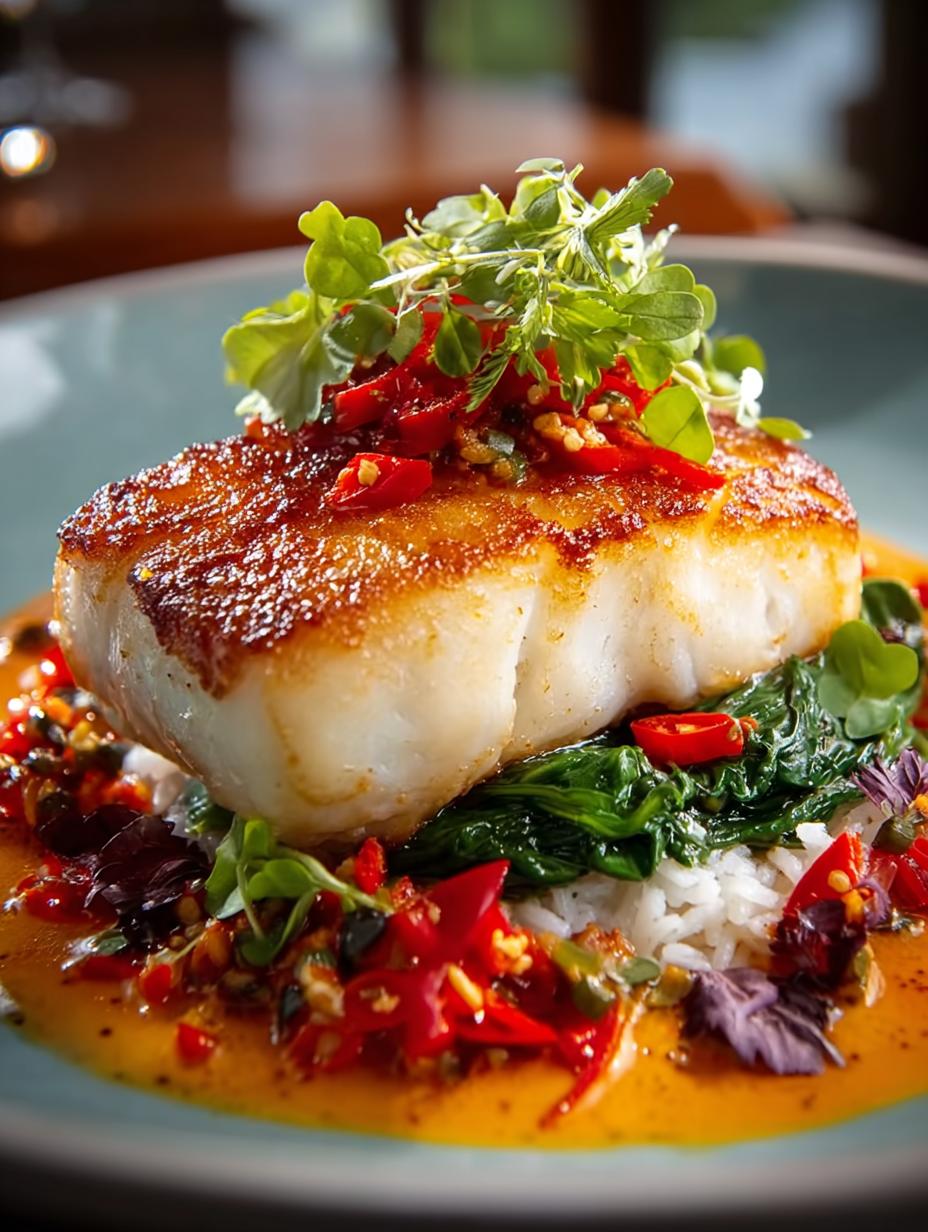 Tropical Grouper with Spicy Flavor for a Bold Dinner - Tropical Grouper with Spicy - main visual representation