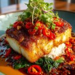 Tropical Grouper with Spicy