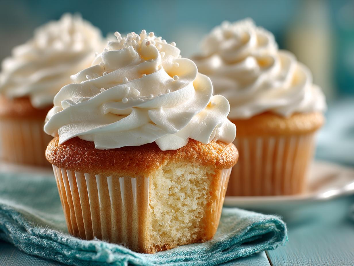 Vanilla Cupcakes: 7 Secrets for Irresistible Fluffiness 4 Vanilla Cupcakes: 7 Secrets for Irresistible Fluffiness - Vanilla Cupcakes - main visual representation