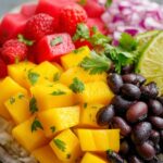 Vegan Mango Black Bean