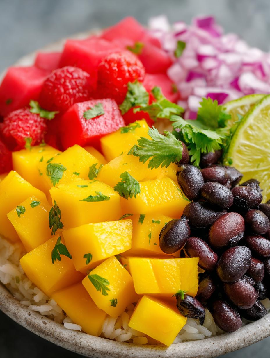 Vegan Mango Black Bean