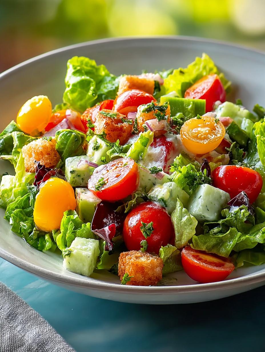 Veggie Chopped Salad: 5 Fresh Ways to Delight Your Tastebuds - Veggie Chopped Salad - main visual representation