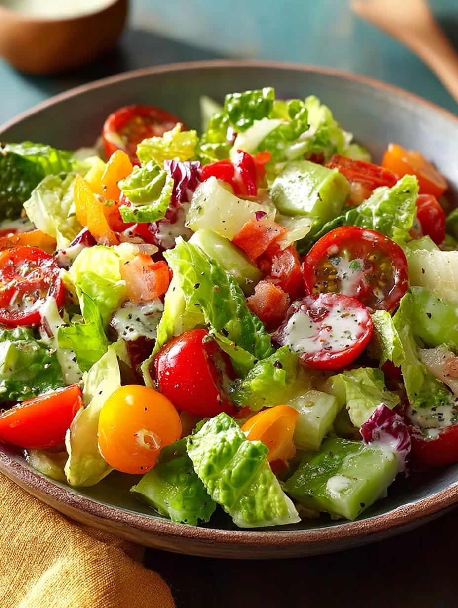 Veggie Chopped Salad