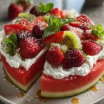 Watermelon Fruit Pizza