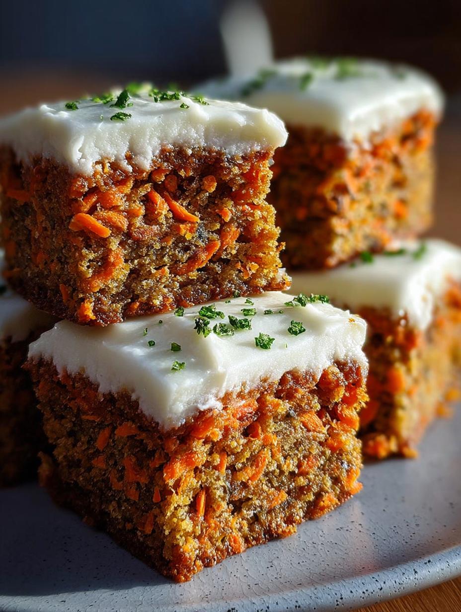 Zucchini Carrot Bars: 7 Healthy and Delicious Treats - Zucchini Carrot Bars - main visual representation