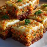 Zucchini Carrot Bars