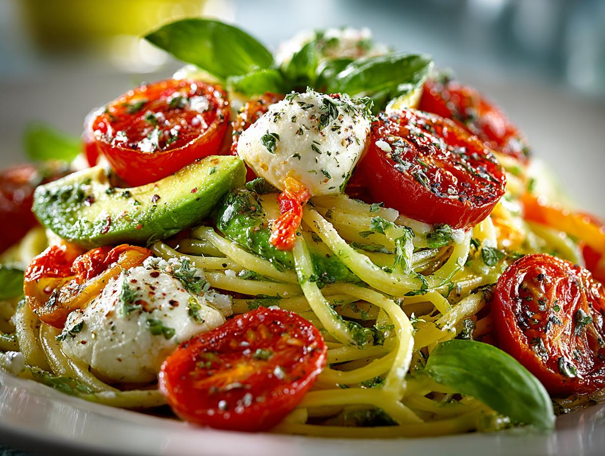 Avocado Tomato Spring Pasta: 5 Simple Steps to Delight - Avocado Tomato Spring Pasta - main visual representation