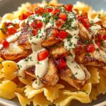 Bruschetta Chicken Pasta Salad