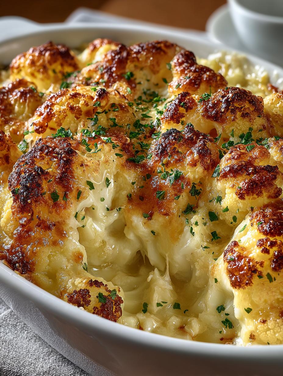 Cauliflower Alfredo Bake: 7 Comforting Secrets Revealed - Cauliflower Alfredo Bake - additional detail
