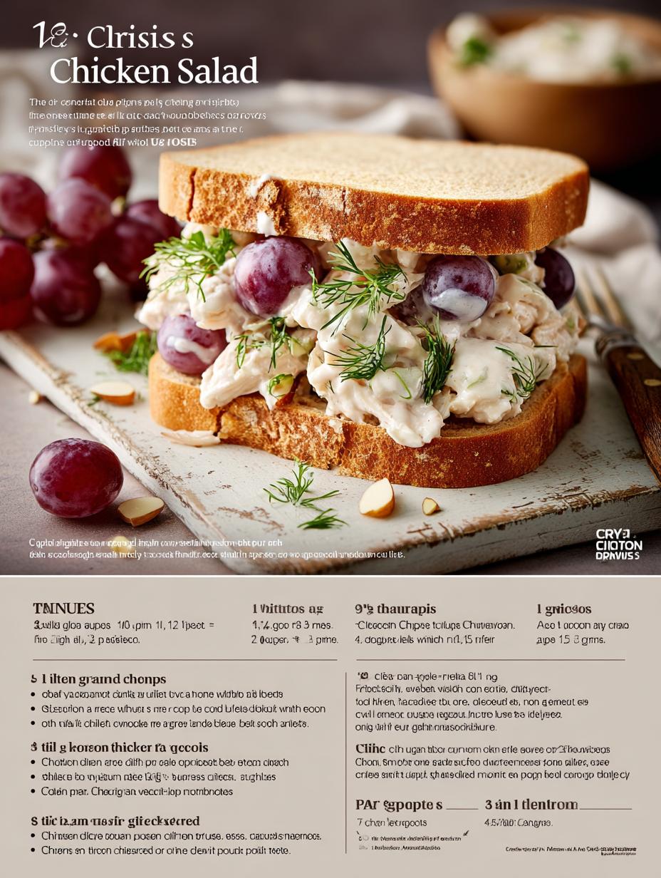 Chicken Salad with Grapes: 5 Delicious Twists - Chicken Salad with Grapes - main visual representation
