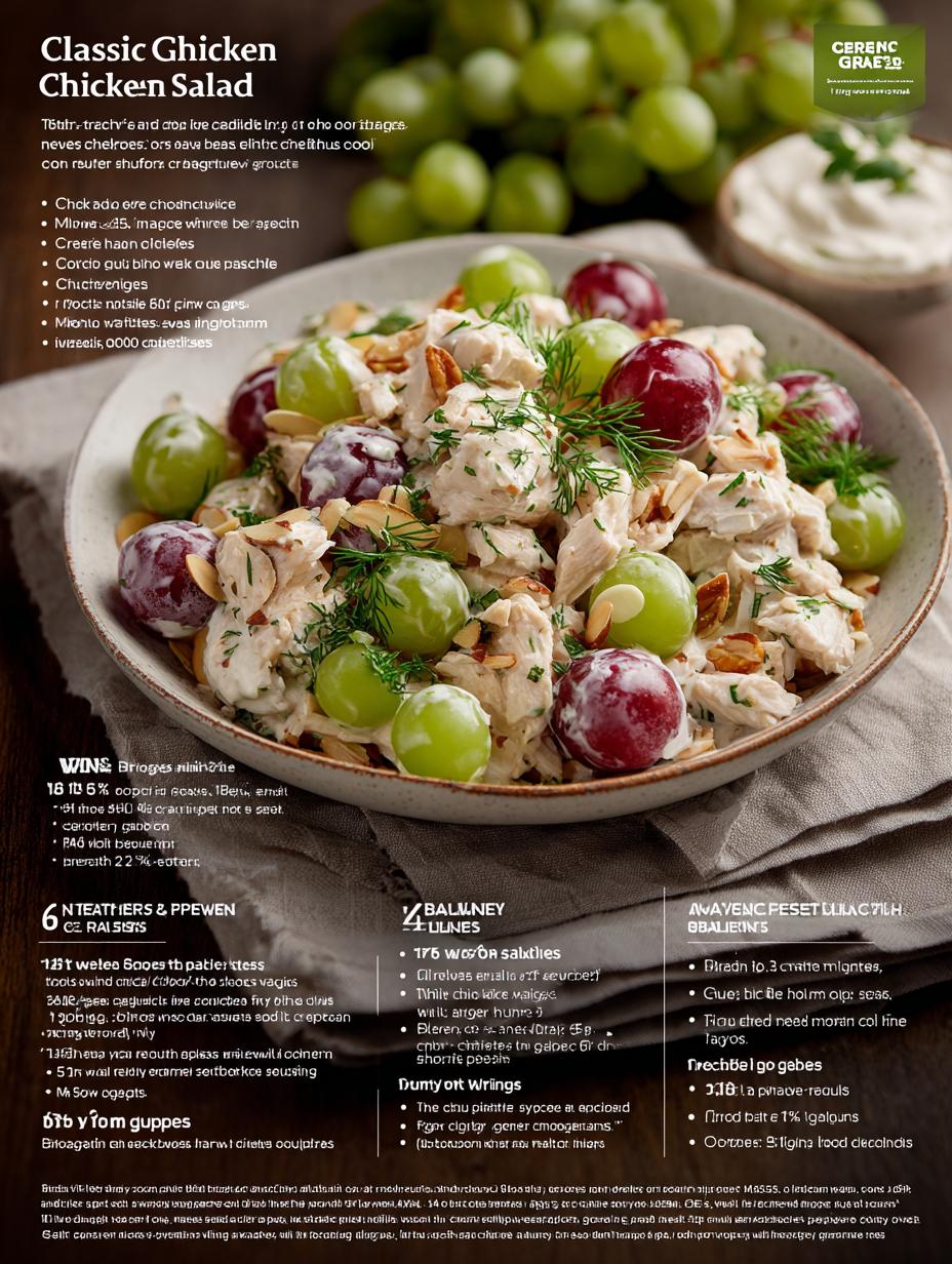 Chicken Salad with Grapes: 5 Delicious Twists - Chicken Salad with Grapes - additional detail