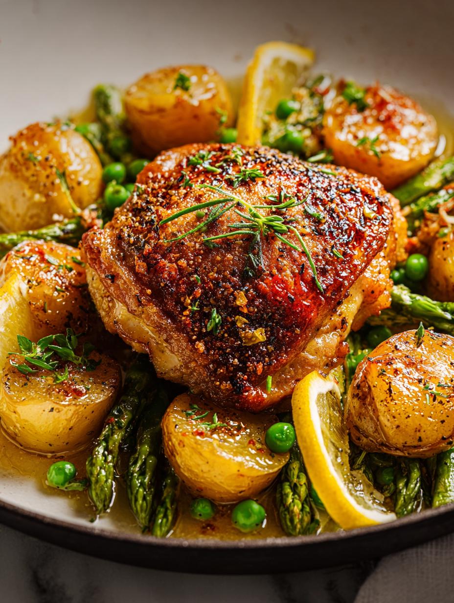 Chicken Vesuvio