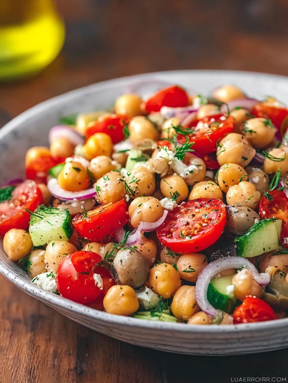 Chickpea Salad: 7 Joyful Ways to Enjoy Healthy Goodness - Chickpea Salad - main visual representation