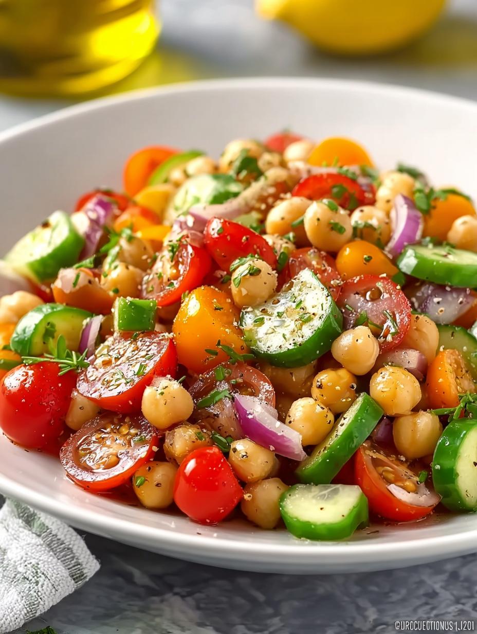 Chickpea Salad: 7 Joyful Ways to Enjoy Healthy Goodness - Chickpea Salad - additional detail