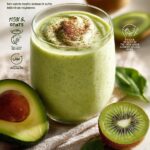 Creamy Kiwi Avocado Smoothie